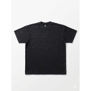 Nike T-Shirt Men Black Sz M Sportswear Premium Essentials DO7392-010 Logo Casual